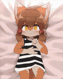 Yiff Furry Girl Cute Hand Gestures GIF