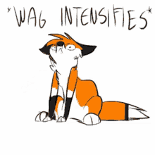 Yiff Furry Wag Intensifies GIF