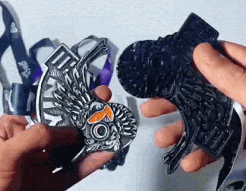 Yin Yang Metal Connecting GIF