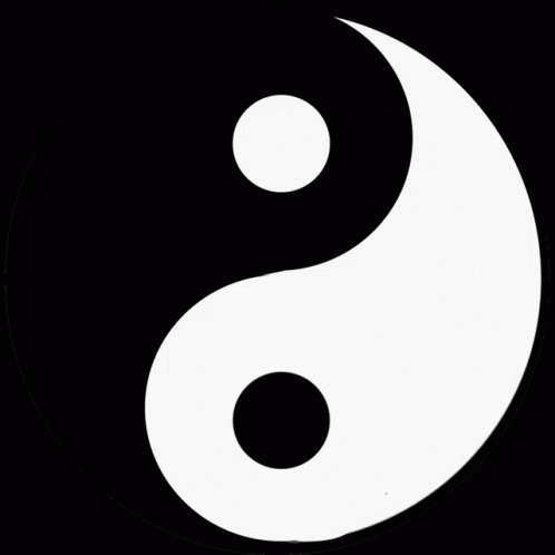 Yin Yang Two Color GIF