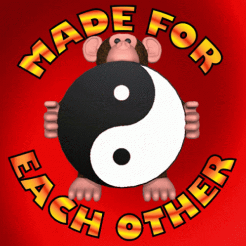 Yin Yangmade For Each Other GIF