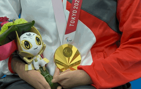 Yip Pin Xiu Gold Medal GIF