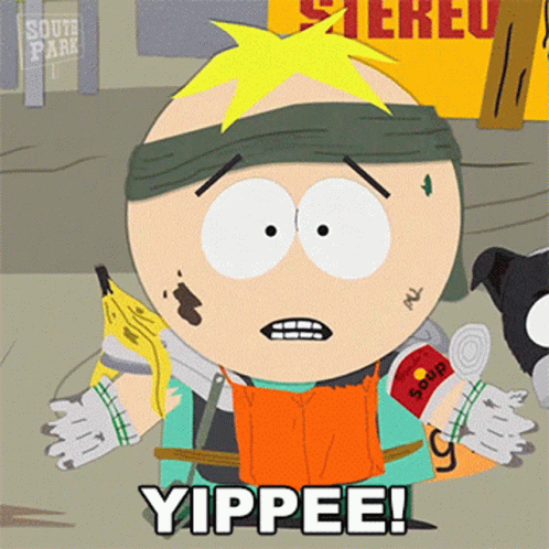 Yippee South Park GIF