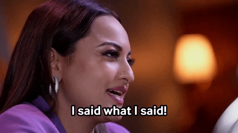 Sonakshi Sinha I Said What I Said GIF