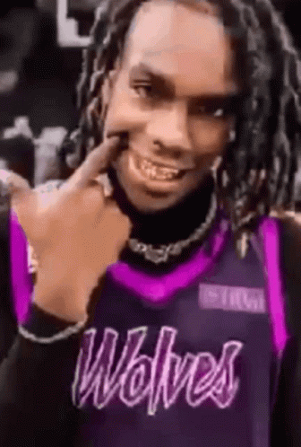Ynw Melly Golden Grills GIF
