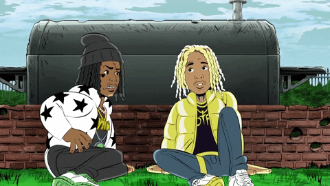 Ynw Melly Lil Durk Cartoon GIF