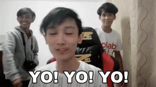 Three Men Positive Vibes Yo Yo Yo GIF