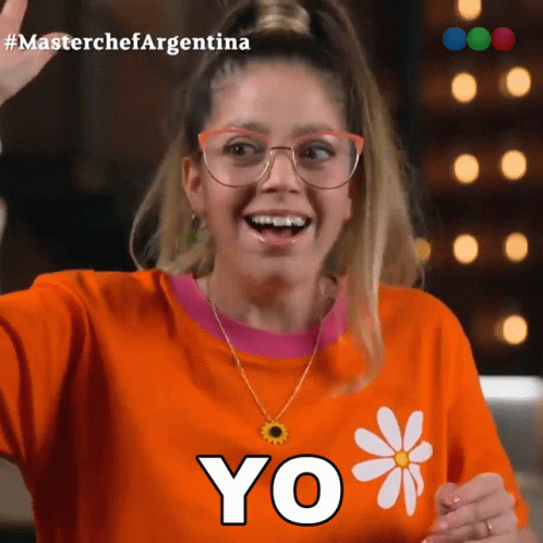 Poised Woman Pointed Herself Yo GIF