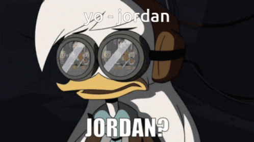 Yo Jordan Della Duck Meme GIF