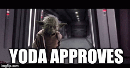 Yoda Approves