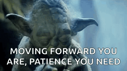 Yoda Close Up Moving Forward You Are Patience You Need