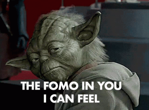 Yoda Feeling FOMO