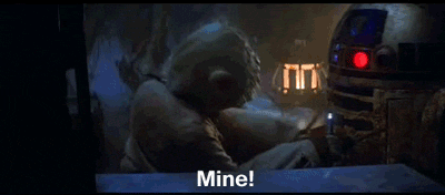 Yoda Goes Crazy GIF