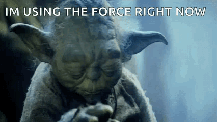 Yoda Smoking Cigarette Saying Im Using The Force