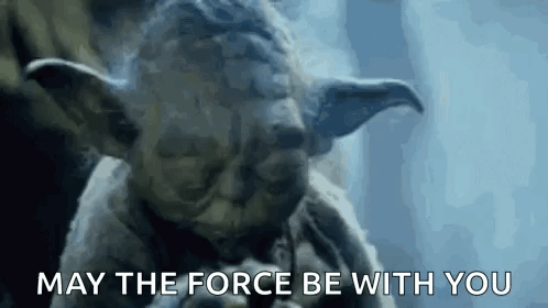 Yoda Statue May The Force Be With You