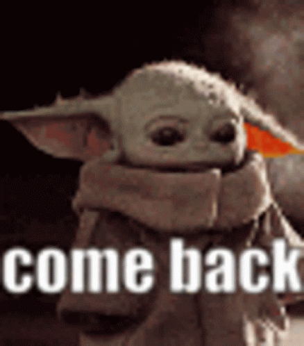 Yoda We Miss You GIF