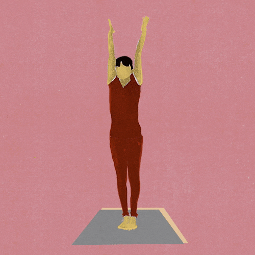 Yoga Exercises Needs Flexible Body GIF