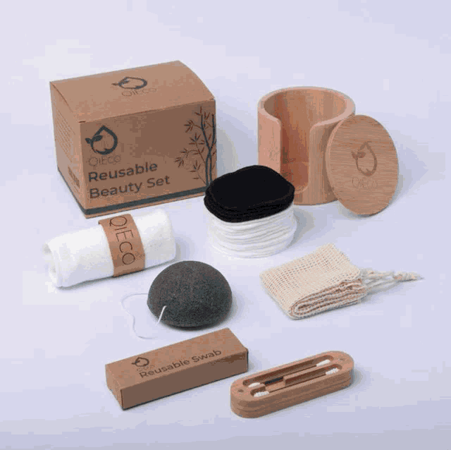 Yoga Mat Alignment Lines Reusable Makeup Remover Pads Gif GIF