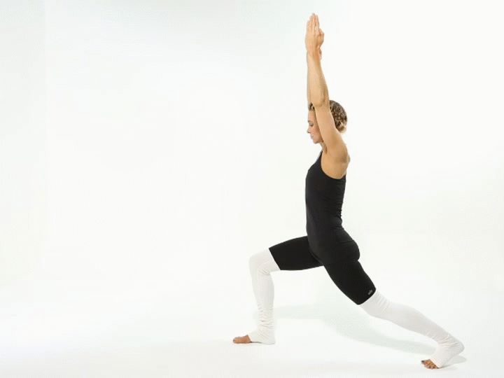 Yoga Warrior Series Flow GIF
