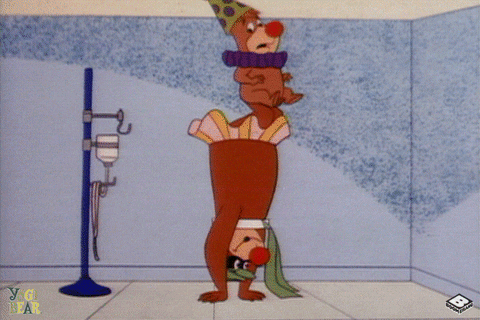 Yogi Bear Circus GIF
