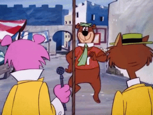 Yogi Bear Dancing GIF