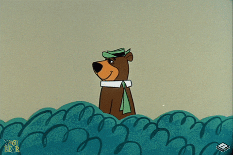 Yogi Bear Jealous GIF