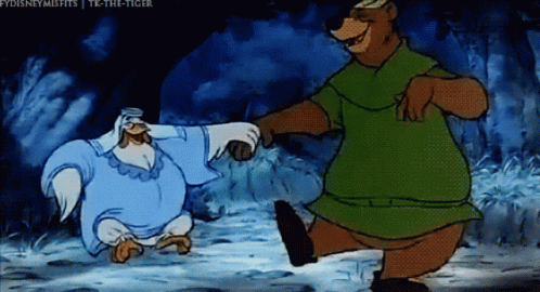 Yogi Bear Lady Kluck Dancing GIF