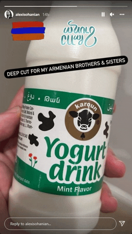 Yogurt Drink From Armenia GIF