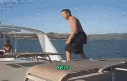 Yolo Yacht Fall Accident GIF