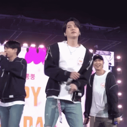 Yoongi Suga Dancing GIF