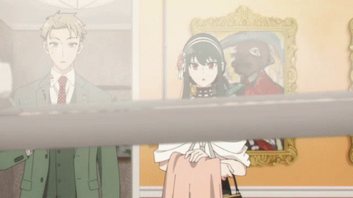 Yor Forger Awkward Kick Spy X Family GIF