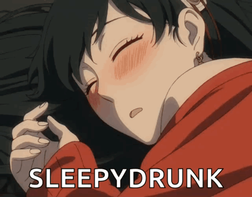 Yor Forger Sleepy Drunk Spy X Family GIF