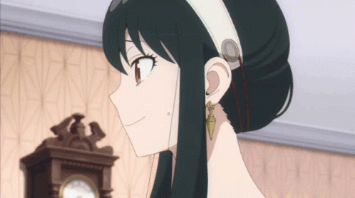 Yor Spy X Family Creepy Smile GIF