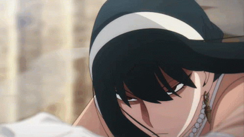 Yor Spy X Family Death Stare GIF