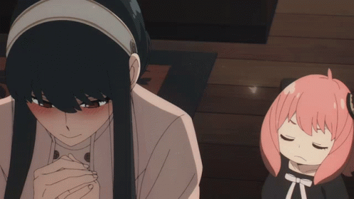 Yor Spy X Family Shocked Anya GIF