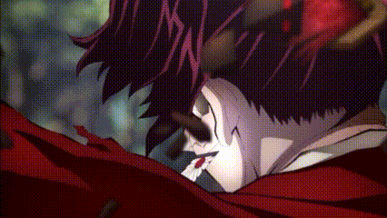 Yoriichi Tsugikuni Red Hair GIF