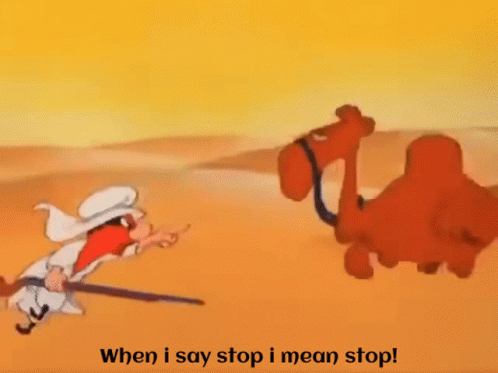 Yosemite Sam Fighting A Camel GIF