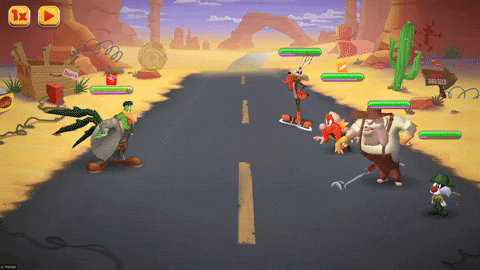 Yosemite Sam In Video Game GIF