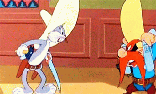 Yosemite Sam Pointing Gun GIF