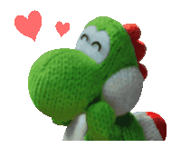 Yoshi Super Mario Sticker GIF