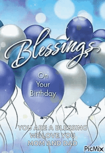 You Are a Blessing Mom and Dad Birthday
