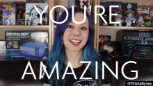 You Are Amazing Tristabytes Pointing Fingers GIF