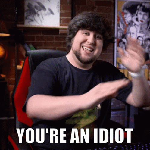 You Are An Idiot You Are Wrong Fingerpointing GIF