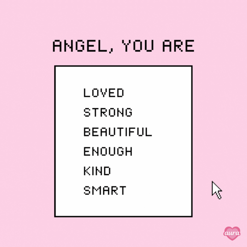 You Are Beautiful And More Checklist GIF