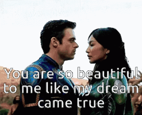 You Are Beautiful Eternals Scene Snippet GIF