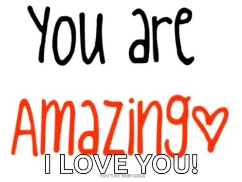 you are beautiful i love you written in green on a white background