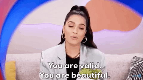 You Are Beautiful Lilly Singh GIF