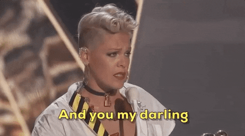 You Are Beautiful Pink To Daughter GIF