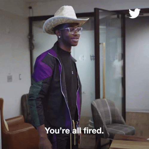 You Are Fired Lil Nas X GIF