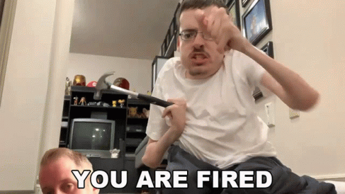 You Are Fired Ricky Berwick GIF